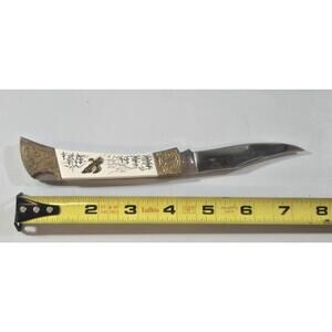 Vintage American Eagle Lock Back Knife 200th Anniversary Kniw w Boxx CH144